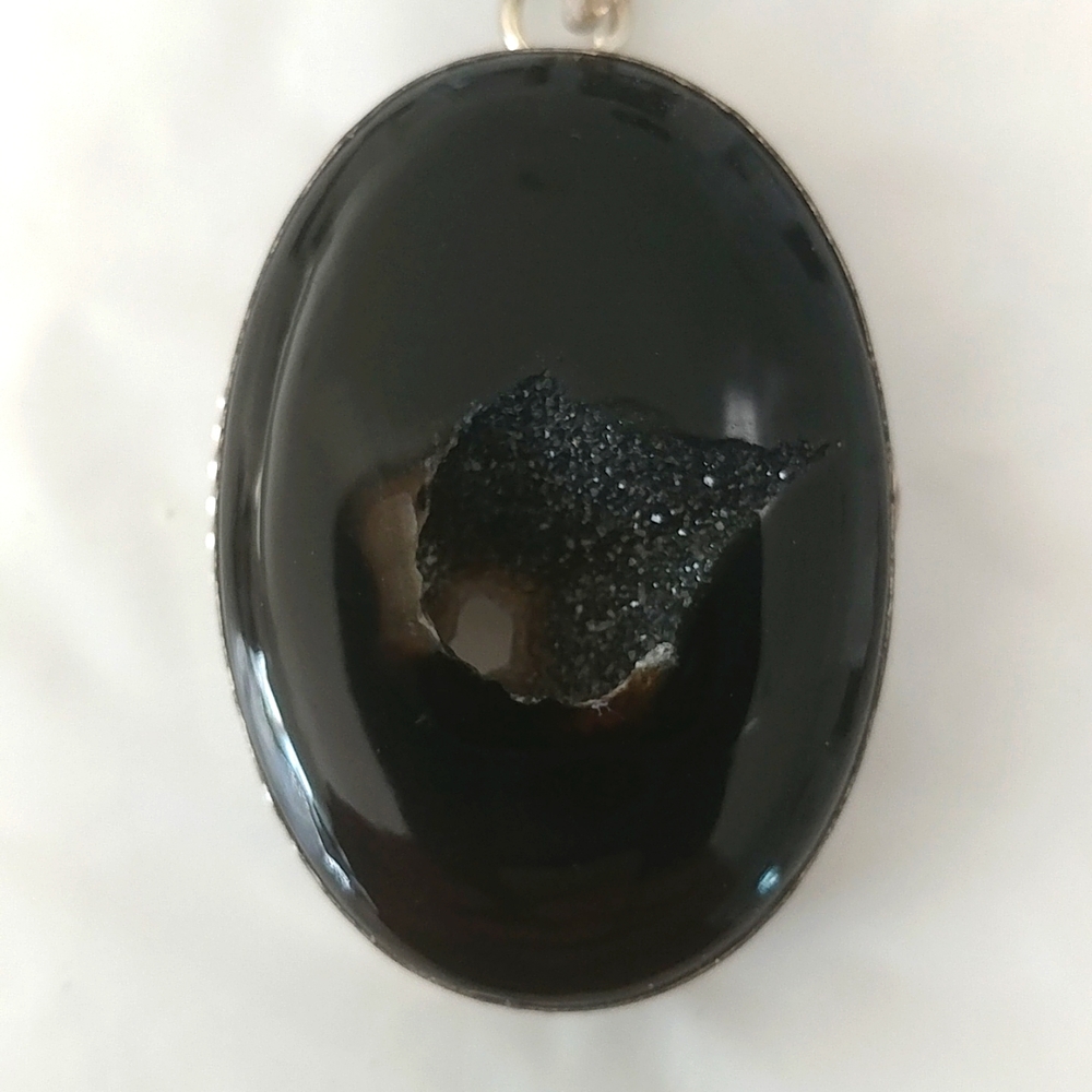Crush Agate pendant